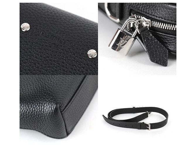 Louis Vuitton Borsa a tracolla Armand LV Nera Nero - vista 7