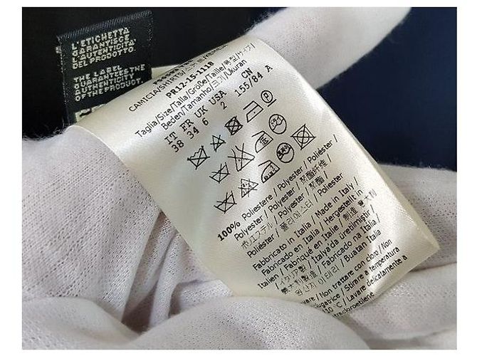 Fendi Blusa de dos tonos Azul - vista 3