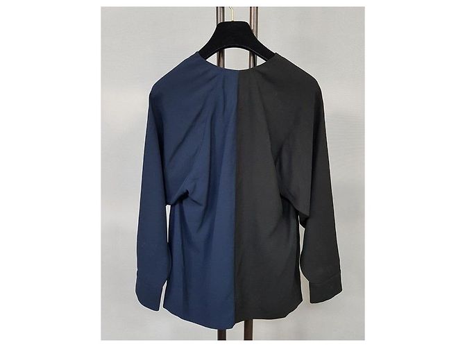 Fendi Blusa de dos tonos Azul - vista 4