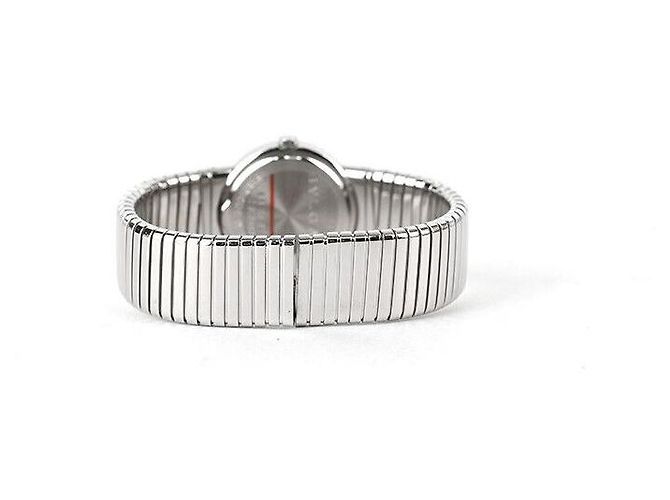 Bulgari Tubogas Stahl Schwarzer Diamant - Ansicht 4
