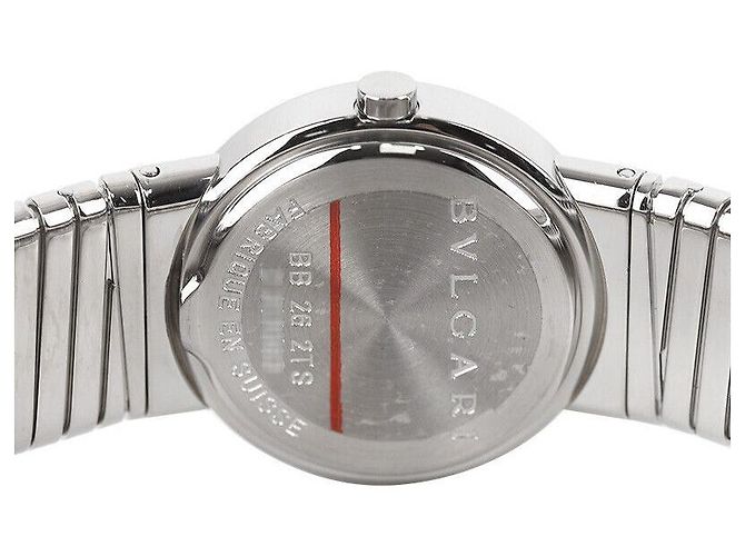 Bulgari Tubogas Stahl Schwarzer Diamant - Ansicht 5