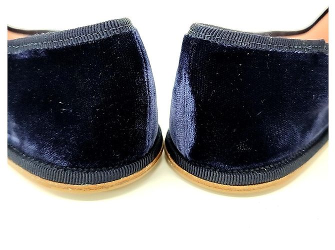 Roger Vivier Mocassini in velluto Blu - vista 3