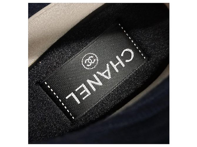 Sneakers Chanel Blu - vista 6