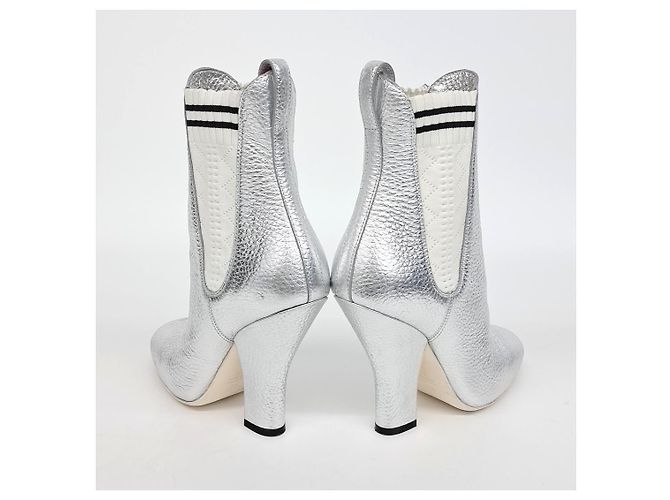 Botines Fendi Plata - vista 3