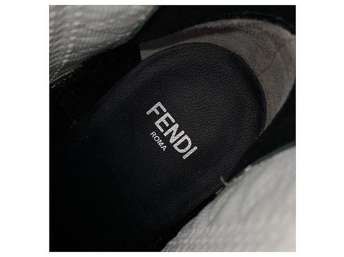 Botines Fendi Plata - vista 6