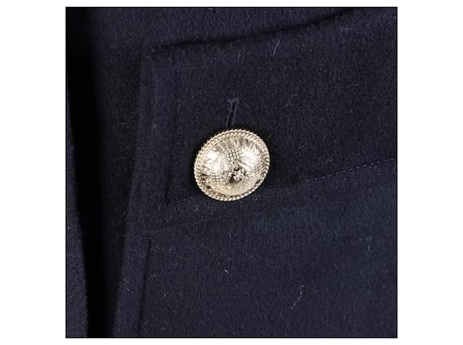 Balmain Mantel Blau - Ansicht 4