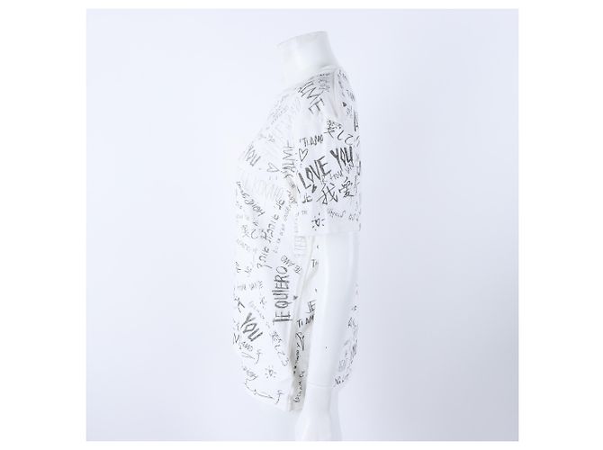 Kurzarmshirt von Christian Dior Weiß - Ansicht 2