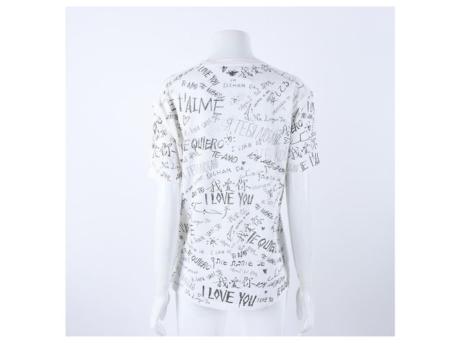 Kurzarmshirt von Christian Dior Weiß - Ansicht 3