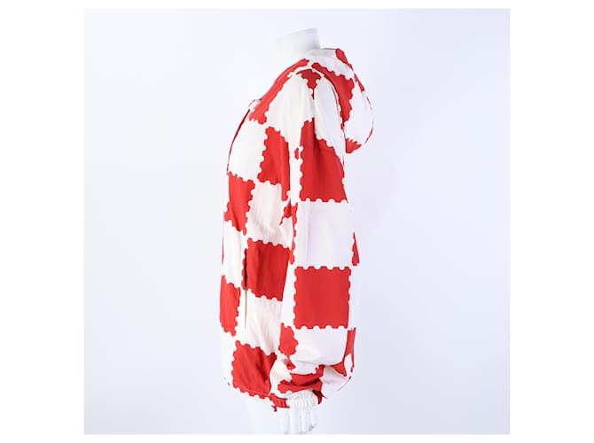 Anorak Louis Vuitton Rosso - vista 2