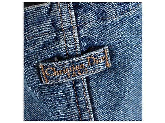 Christian Dior Jeansjacke Blau - Ansicht 4