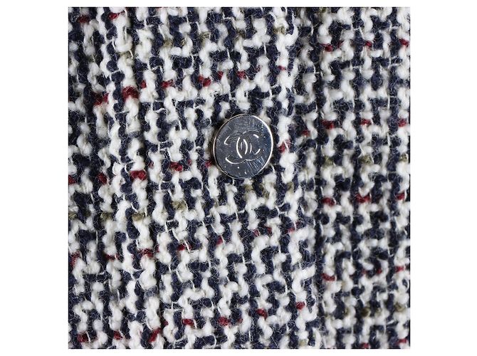 Wendbarer Reißverschluss-Pullover von Chanel Blau - Ansicht 5