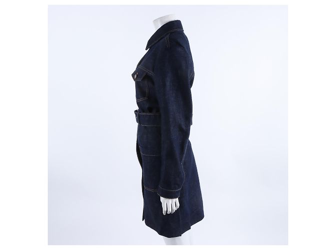 Vestido de denim Christian Dior Blau - Ansicht 2