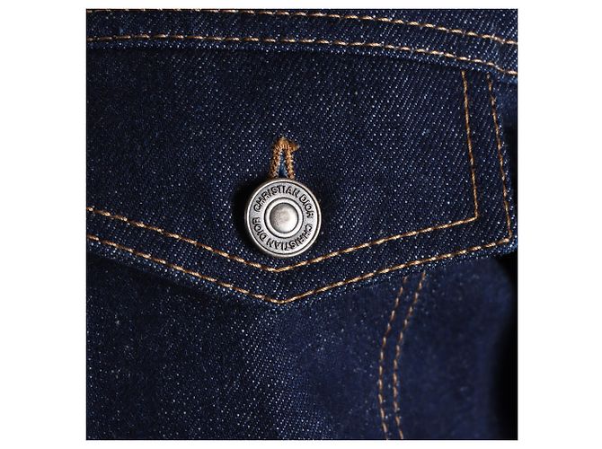 Vestido de denim Christian Dior Blau - Ansicht 4