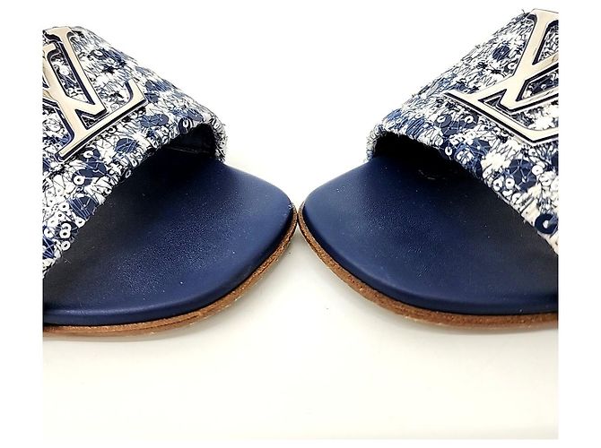 Pantofole Louis Vuitton Blu - vista 2