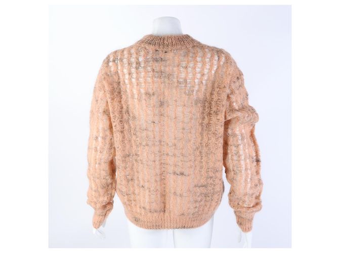 Suéter de punto de manga larga Acne Studios Naranja - vista 3