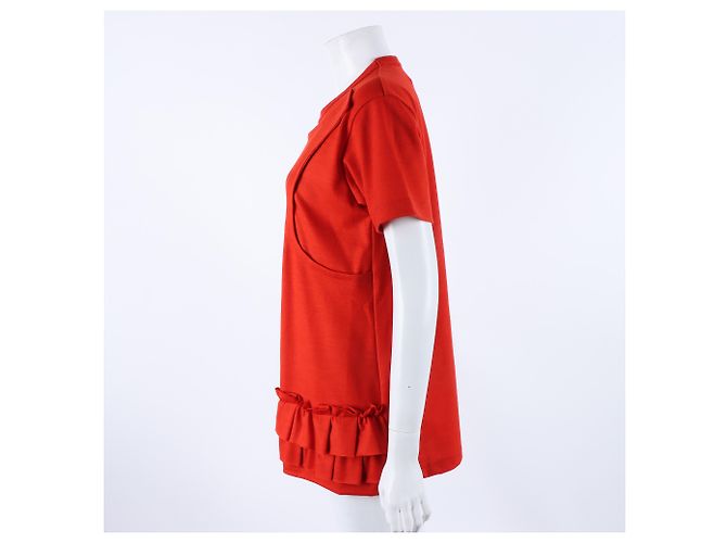 Comme Des Garcons Manga corta Roja - vista 2