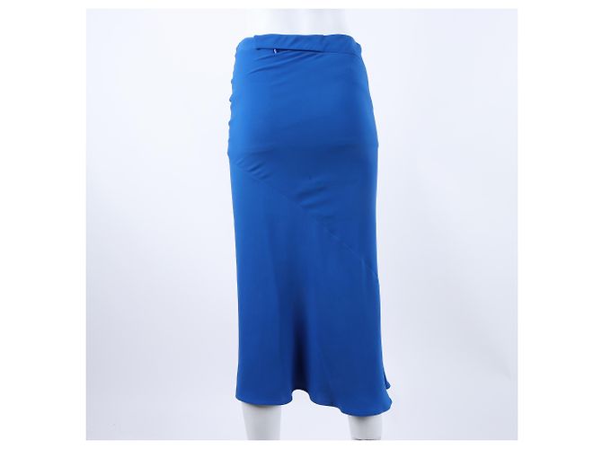 Hermès Seidenrock Blau - Ansicht 3