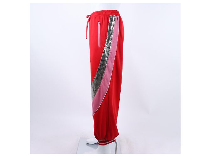 Gucci Training Banding Pants Red - view 2