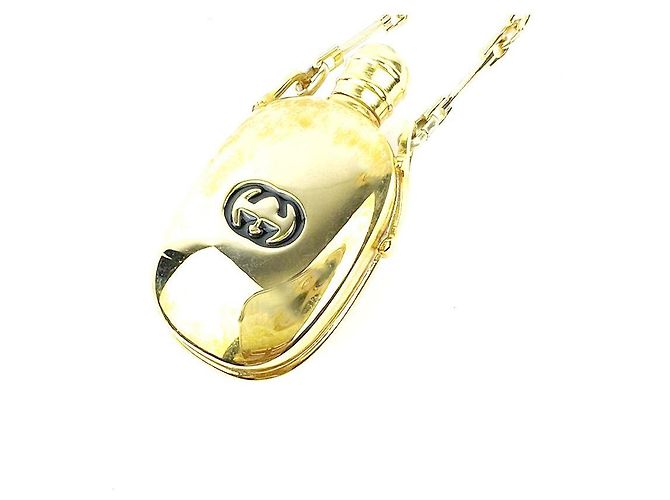 Gucci Collana lunga in bottiglia di profumo vintage D'oro - vista 4