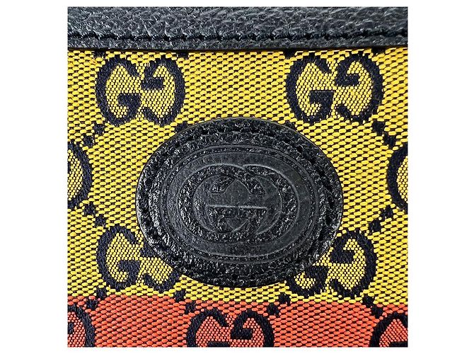 Gucci Neue GG Multicolor Gürteltasche aus Canvas Mehrfarben - Ansicht 4