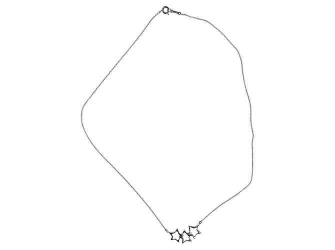 Tiffany & Co Collana Pendente Triplo Stella TIFFANY Argento - vista 4