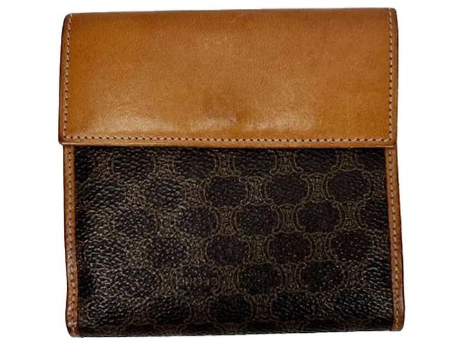 Céline CELNE Macadam Medium Wallet Brown - view 2