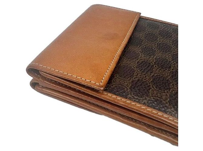 Céline CELNE Macadam Medium Wallet Brown - view 4