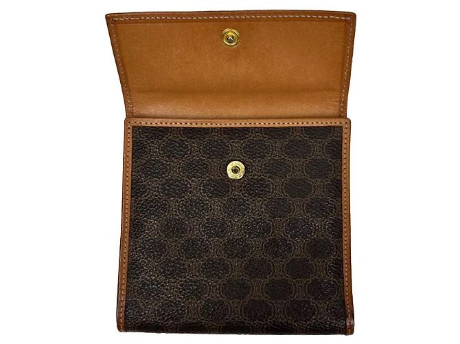 Céline CELNE Macadam Medium Wallet Brown - view 5