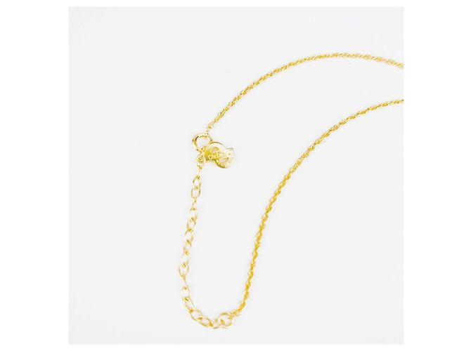 Collana Pendente Cuore Cubico CHRISTIAN DIOR D'oro - vista 2