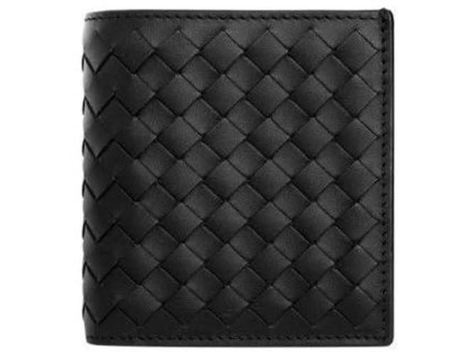 Bottega Veneta Portafoglio VN Intrecciato Nero - vista 2