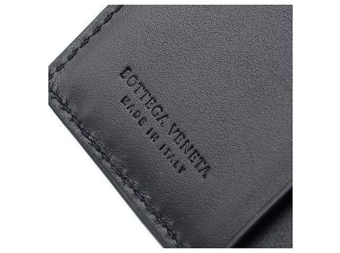 Bottega Veneta Portafoglio VN Intrecciato Nero - vista 6