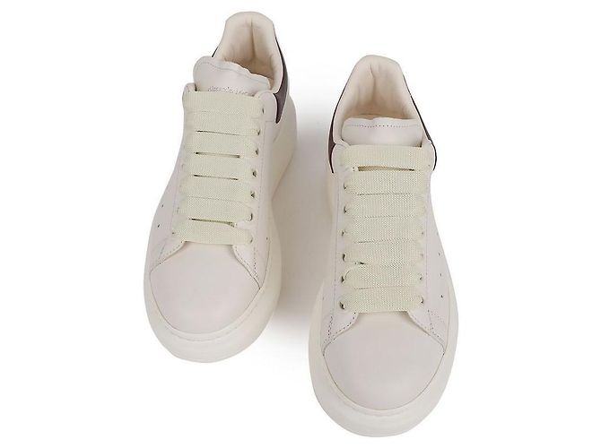 Alexander Mcqueen Sneakers oversize da donna Rosso - vista 4