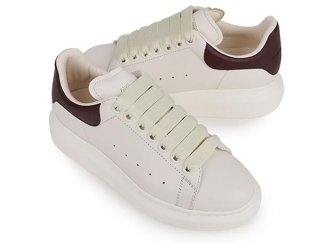 Alexander Mcqueen Sneakers oversize da donna Rosso - vista 5