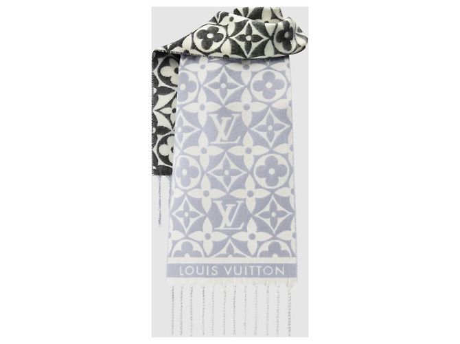 Louis Vuitton Muffle LV Frosty Gradient Schal Schwarz - Ansicht 3