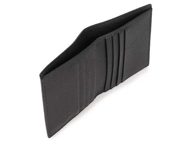 Prada Metal Logo Wallet Black - view 8