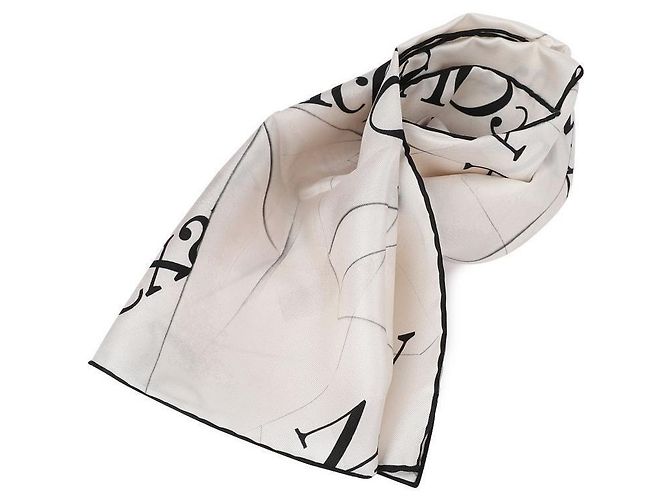 Alexander Mcqueen Cachecol Branco - vista 3