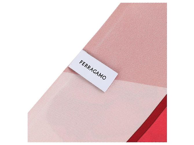 Salvatore Ferragamo Seidenschal mit Mohnblumenmuster - Ansicht 8