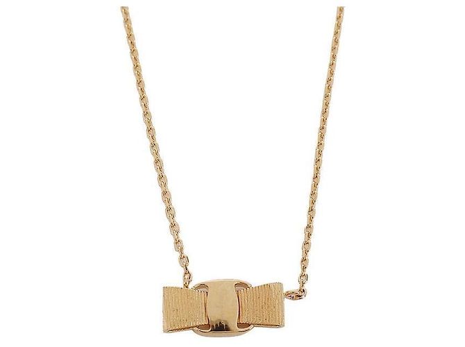 Salvatore Ferragamo Collana con Pendente ORO D'oro - vista 6
