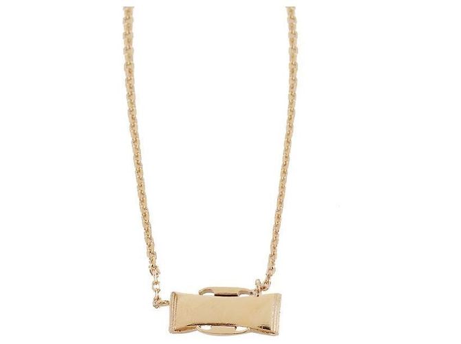 Salvatore Ferragamo Collana con Pendente ORO D'oro - vista 7