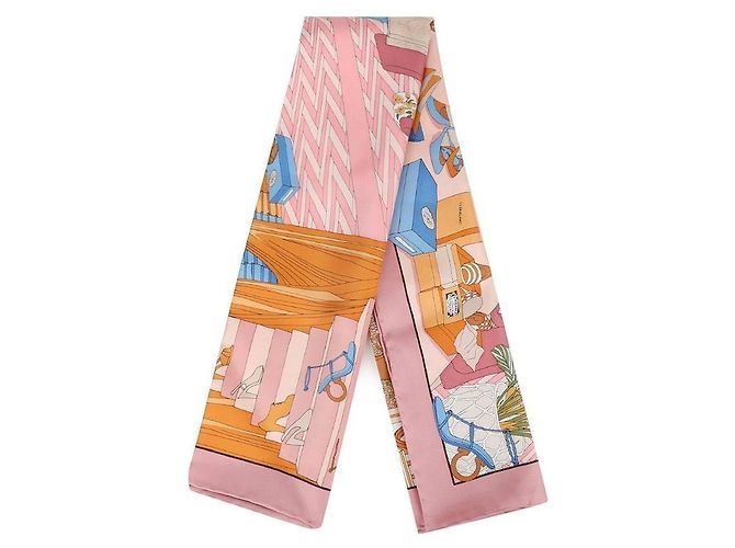 Salvatore Ferragamo Bedruckter Seidenpullover Pink - Ansicht 4