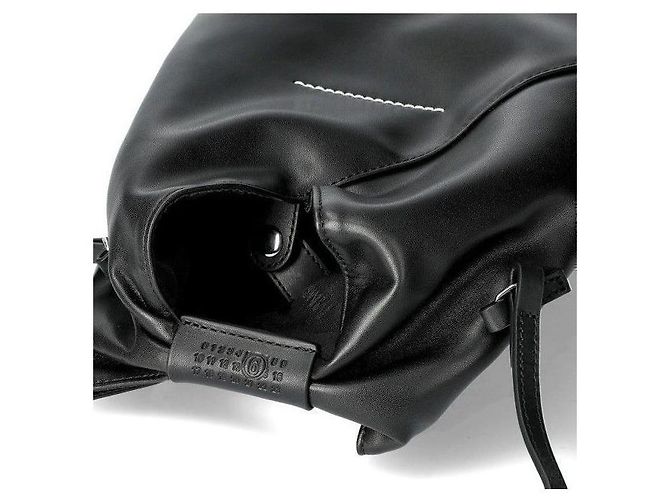 Maison Martin Margiela Borsa a tracolla giapponese Nero - vista 8