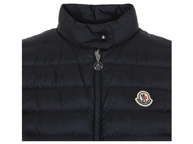 Chaleco de plumas IGENS para mujer Moncler Azul - vista 4