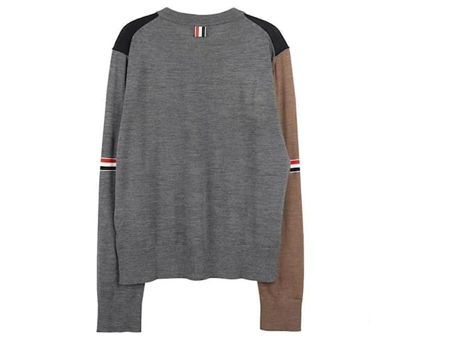 Thom Browne Pull Bleu - vue 4