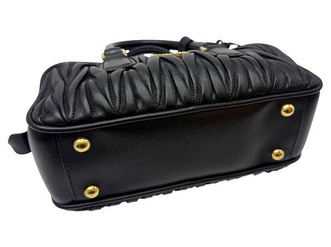 Miu Miu Borsa Tote Arcadia Nera Nero - vista 5