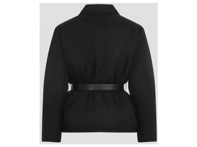 Prada Jaqueta de nylon com enchimento de plumas Preto - vista 5