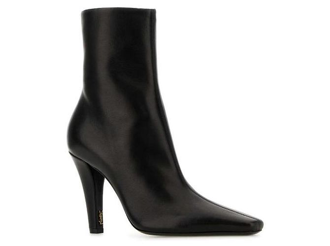 Saint Laurent Botas JILL de cuero suave AADGZ - vista 5