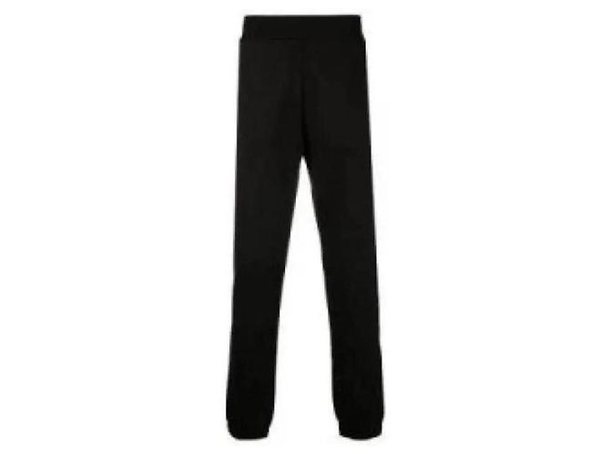 Moncler Pantaloni da allenamento con patch logo Nero - vista 4