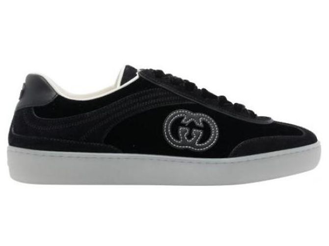 Gucci Sneaker aus Samt - Ansicht 4