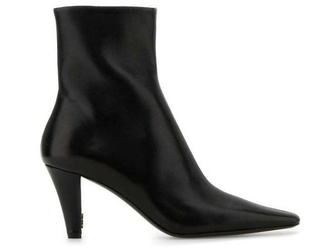 Saint Laurent Botas AADGZ Negro - vista 4