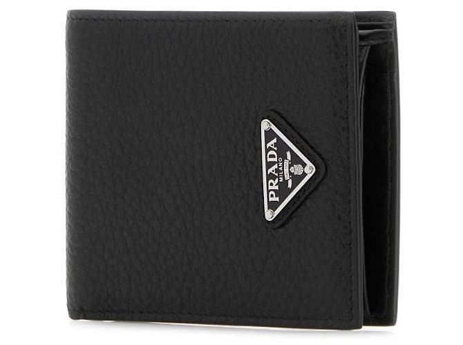 Prada Portafoglio per monete in pelle Nero - vista 5